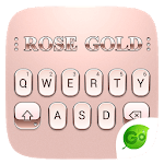 Rose Gold 2018 GO Keyboard Theme icon