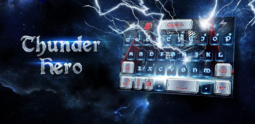Thunder Hero GO Keyboard Theme PC screenshot