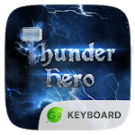 Thunder Hero GO Keyboard Theme for PC