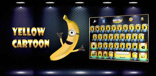 Yellow Cartoon GO Keyboard Theme PC screenshot Yellow Cartoon GO Keyboard Theme PC screenshot