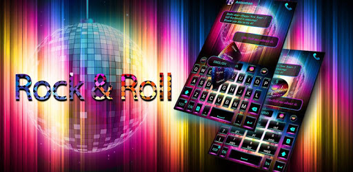 Rock & Roll GO Keyboard Theme PC screenshot