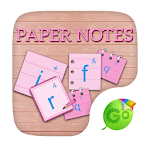 Paper Notes GO Keyboard Theme for PC Paper Notes GO Keyboard Theme for PC