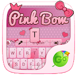 Pink Bow GO Keyboard Theme for PC Pink Bow GO Keyboard Theme for PC
