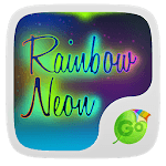 Rainbow Neon GO Keyboard Theme for PC Rainbow Neon GO Keyboard Theme for PC