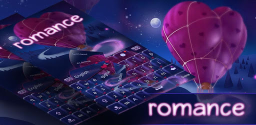 Romance GOKeyboard Theme Emoji PC screenshot