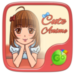 Cute Anime GO Keyboard Theme for PC