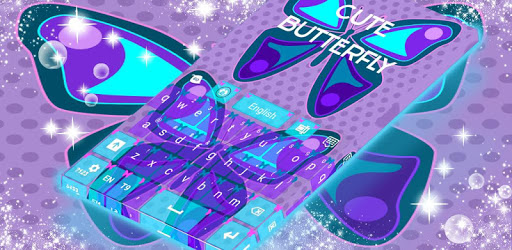 Cute Butterfly Keyboard PC screenshot