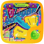 Graffit GO Keyboard Theme for PC