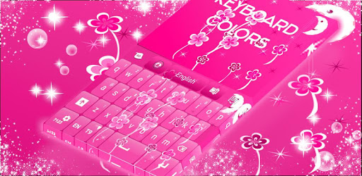 Keyboard Colors Pink PC screenshot