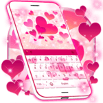 Pink Love Keyboard icon