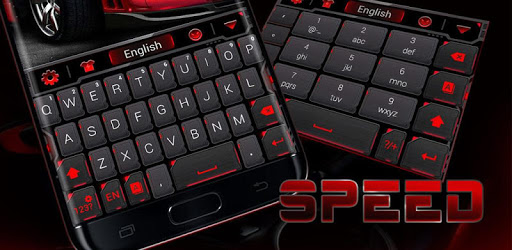 Speed GO Keyboard Theme PC screenshot