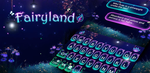 Fairy Land GO Keyboard Theme PC screenshot