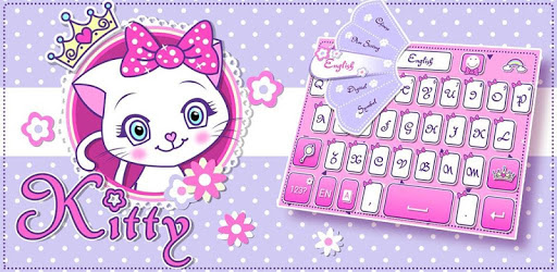 Kitty GO Keyboard Theme PC screenshot