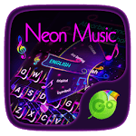 Neon Music GO Keyboard Theme for PC
