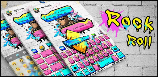 Rock Roll GO Keyboard Theme PC screenshot Rock Roll GO Keyboard Theme PC screenshot