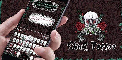 Skull Tatto GO Keyboard Theme PC screenshot Skull Tatto GO Keyboard Theme PC screenshot