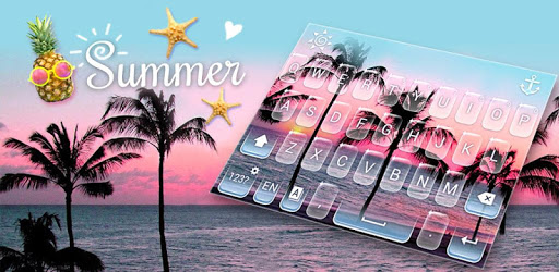 Summer GO Keyboard Theme PC screenshot