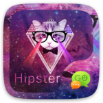 (FREE) GO SMS GALAXY HIPSTER for PC