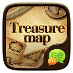 FREE-GO SMS TREASURE MAP THEME for PC FREE-GO SMS TREASURE MAP THEME for PC