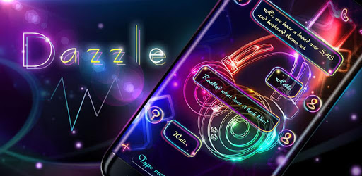 (FREE) GO SMS DAZZLE THEME PC screenshot