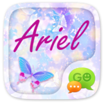 (FREE) GO SMS ARIEL THEME for PC