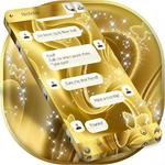 Golden SMS Theme for PC