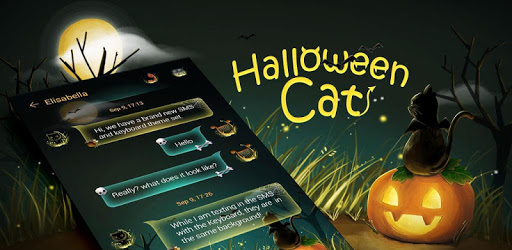 FREE GO SMS HALLOWEENCAT THEME PC screenshot FREE GO SMS HALLOWEENCAT THEME PC screenshot