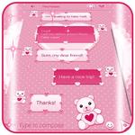 Pink SMS Themes icon