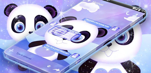 Cute Panda SMS Theme PC screenshot