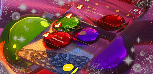 Colorful SMS Theme PC screenshot
