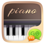 (FREE) GO SMS PRO PIANO THEME for PC