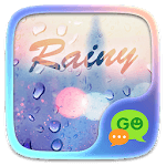 (FREE) GO SMS RAINY THEME for PC