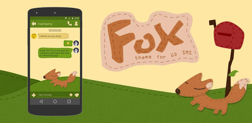 (FREE)GO SMS FOX THEME PC screenshot
