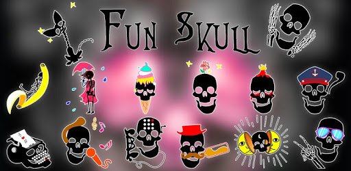 (FREE) GO SMS FUNSKULL STICKER PC screenshot (FREE) GO SMS FUNSKULL STICKER PC screenshot
