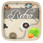 GO SMS PRO RETRO STYLE THEME for PC