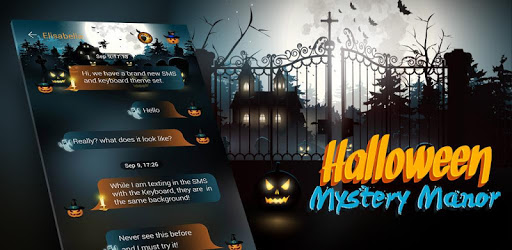 GO SMS HALLOWEEN MANOR THEME PC screenshot