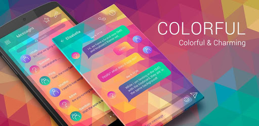 GO SMS PRO COLORFUL THEME PC screenshot