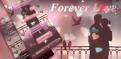 GO SMS PRO FOREVER LOVE THEME PC screenshot