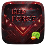 GO SMS PRO RED FORGE THEME for PC