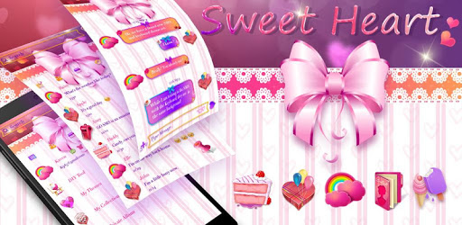 GO SMS PRO SWEET HEART THEME PC screenshot GO SMS PRO SWEET HEART THEME PC screenshot