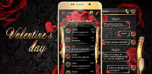 GO SMS VALENTINE'S DAY THEME PC screenshot GO SMS VALENTINE'S DAY THEME PC screenshot