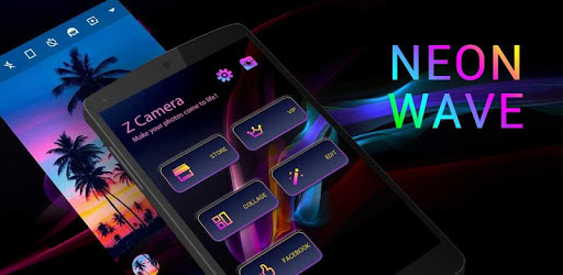 Z CAMERA NEON WAVE THEME PC screenshot Z CAMERA NEON WAVE THEME PC screenshot