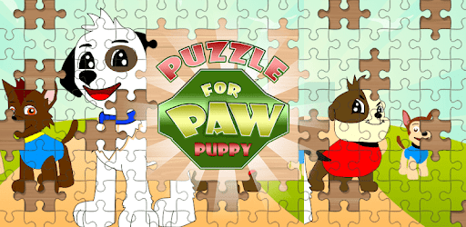 Puppy dog jigsaw puzzle PC screenshot