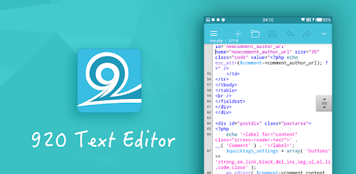 920 Text Editor PC screenshot 920 Text Editor PC screenshot