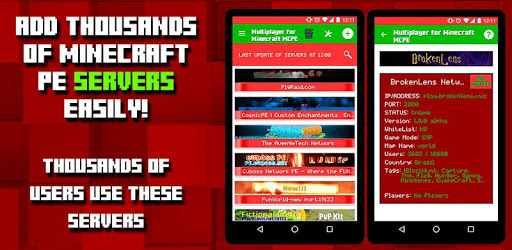 Multiplayer Servers for Minecraft Free PC screenshot Multiplayer Servers for Minecraft Free PC screenshot