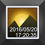 Timestamp Photo and Video Free icon