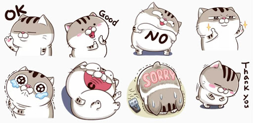 WAStickerApps Fat Cat Stickers PC screenshot