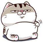 WAStickerApps Fat Cat Stickers for PC