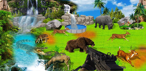 Hunting Jungle Wild Animals FPS Shooting Games PC screenshot