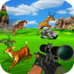 Hunting Jungle Wild Animals FPS Shooting Games icon